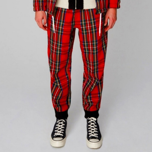Wesc Other - NWT Unisex Wesc Tartan Zip Jogger
